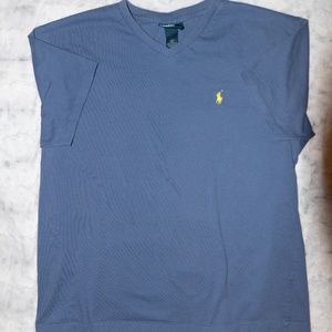 POLO by Ralph Lauren Men's Cotton V-neck Shirt